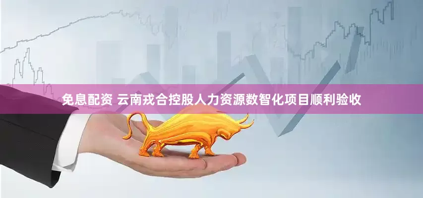 免息配资 云南戎合控股人力资源数智化项目顺利验收