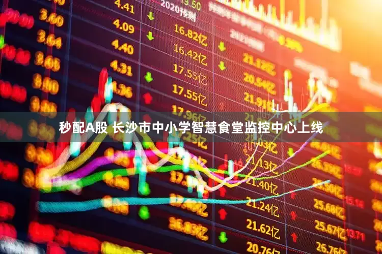 秒配A股 长沙市中小学智慧食堂监控中心上线